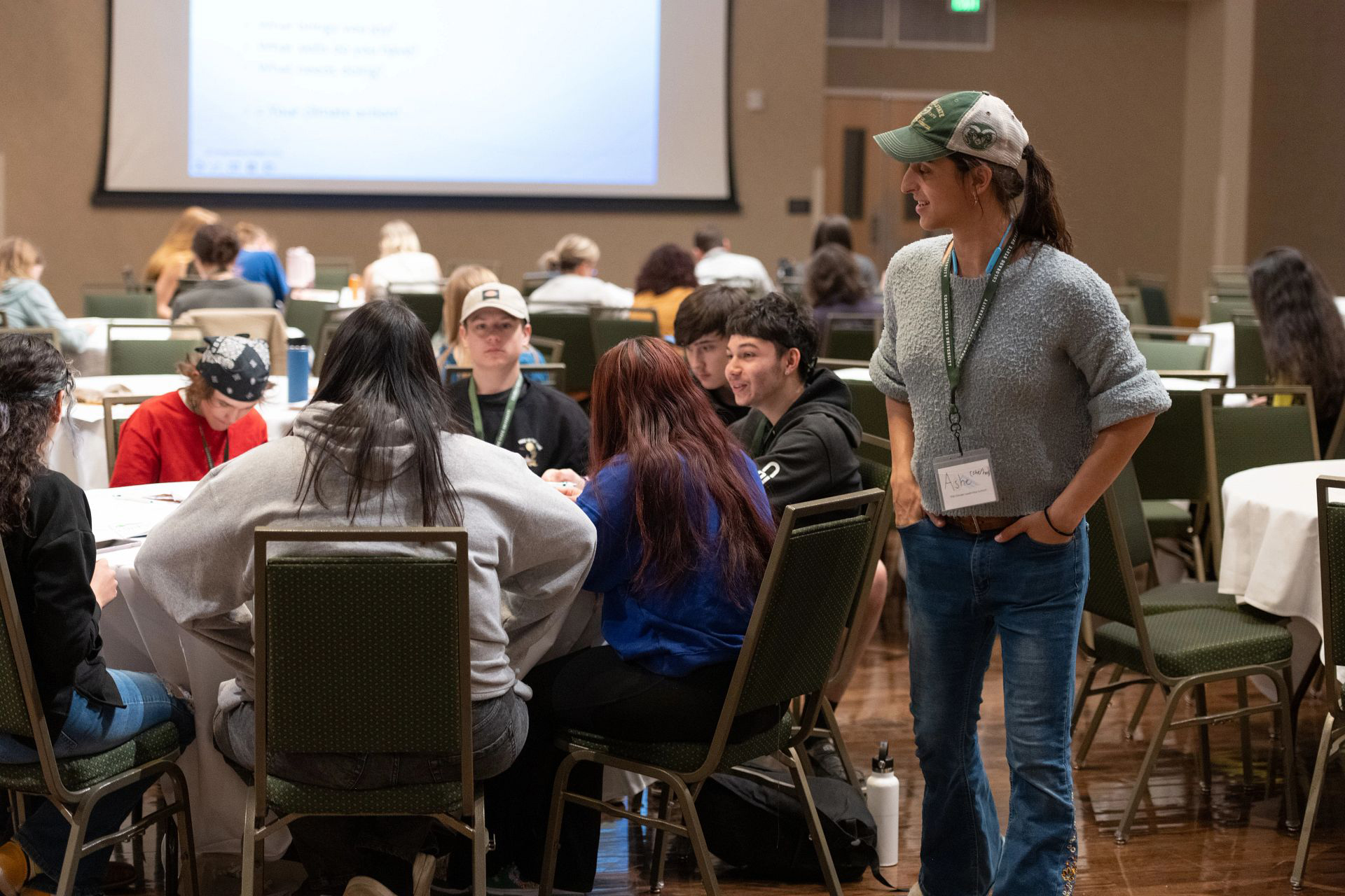 Sights and scenes from the 2023 Climate Leadership Summit at Colorado State University.