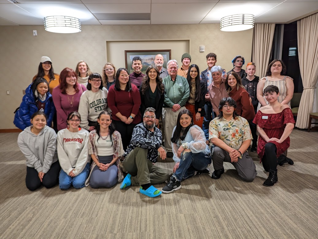 Group photo of students and staff of the Fostering Success Program at Colorado State University