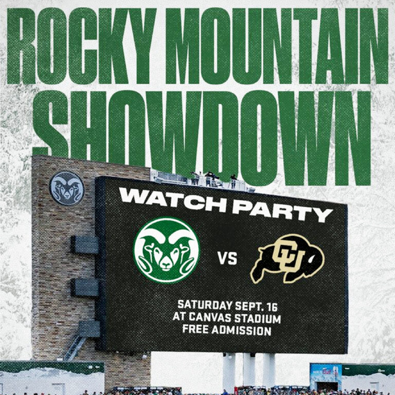 Rocky Mountain Showdown watch party Canvas stadium open for CUCSU game