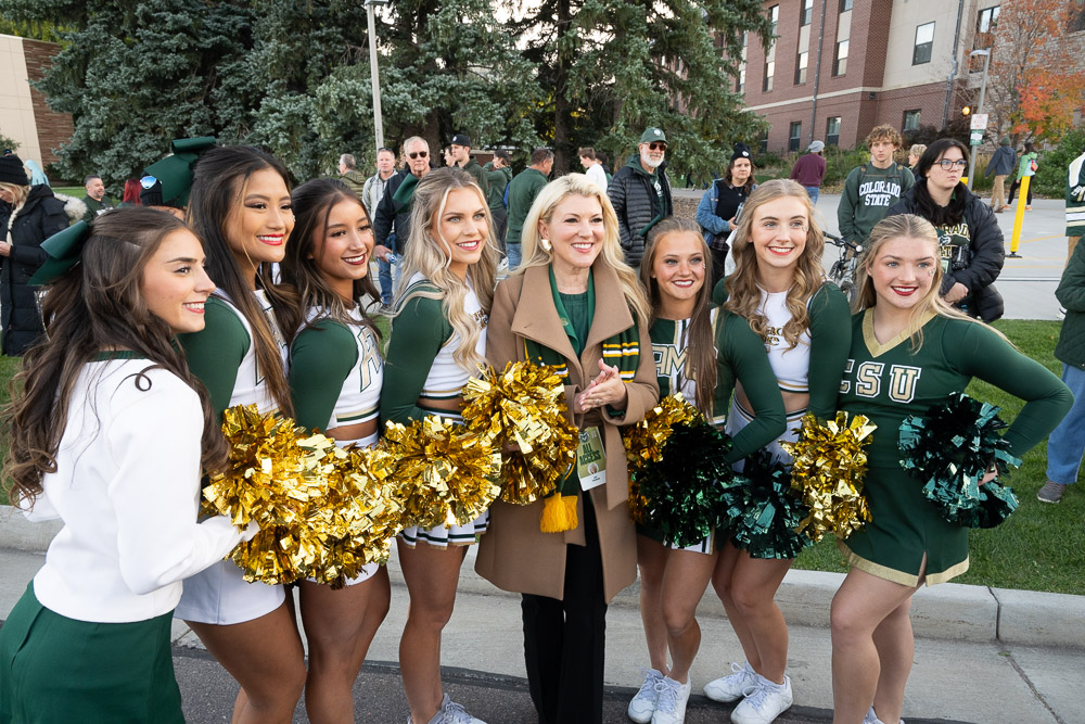 Colorado State University celebrates Homecoming with the football game vs. Boise State. October 14, 2023
