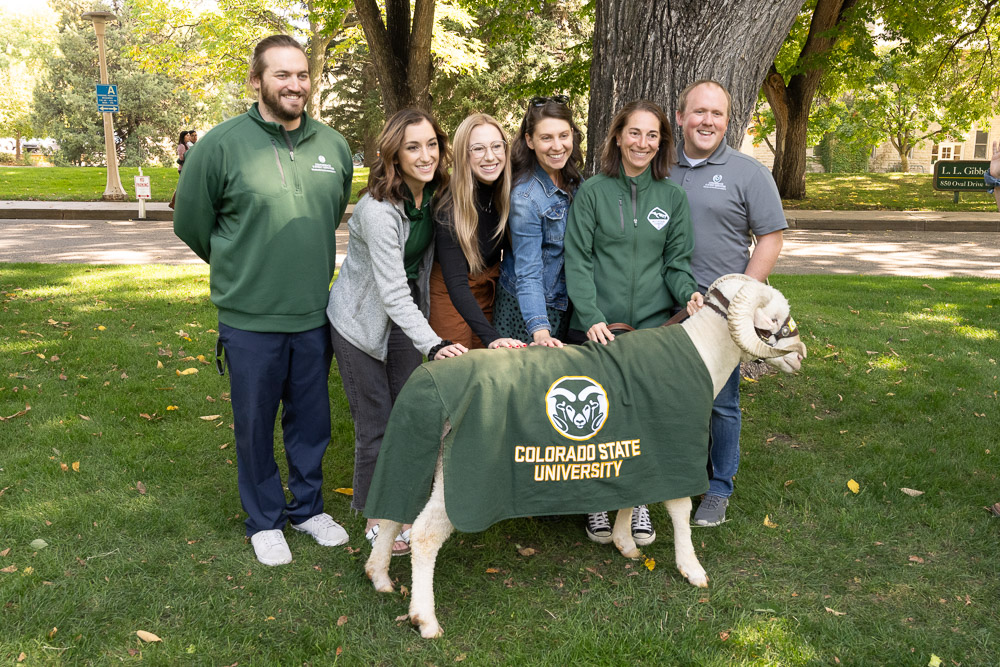 The Colorado State University community gathers for the 2023 Fall Address, Presidential Investiture Ceremony and University Picnic on The Oval. October 4, 2023