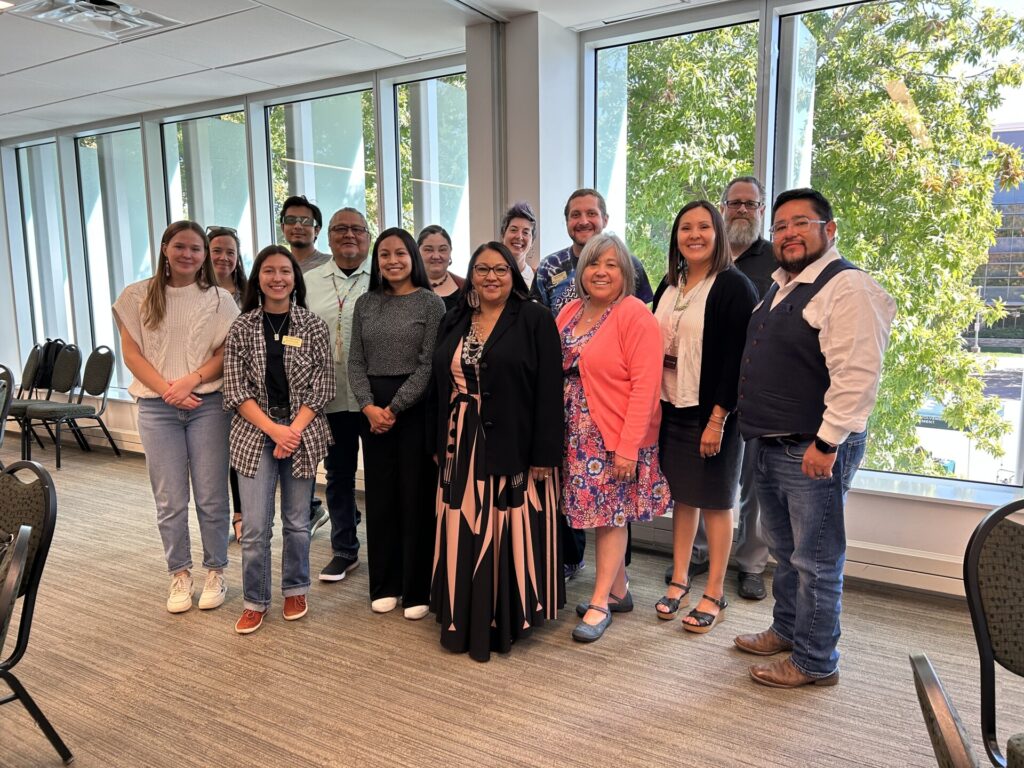 Native Forward scholarship organization visit at CSU