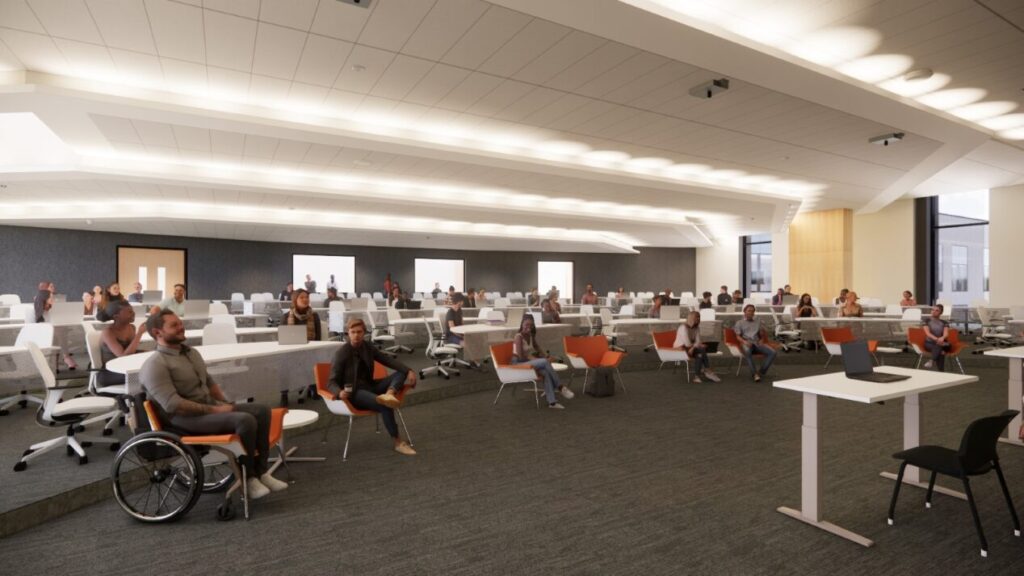 New VHEC active learning space