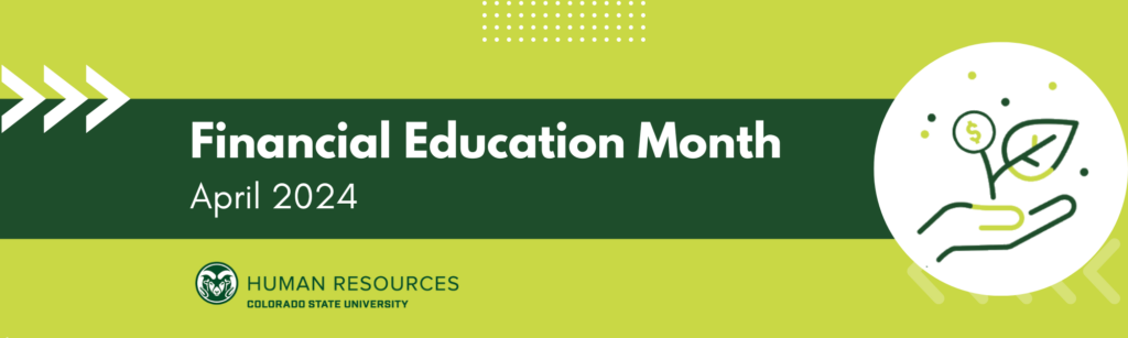 Financial Education Month banner