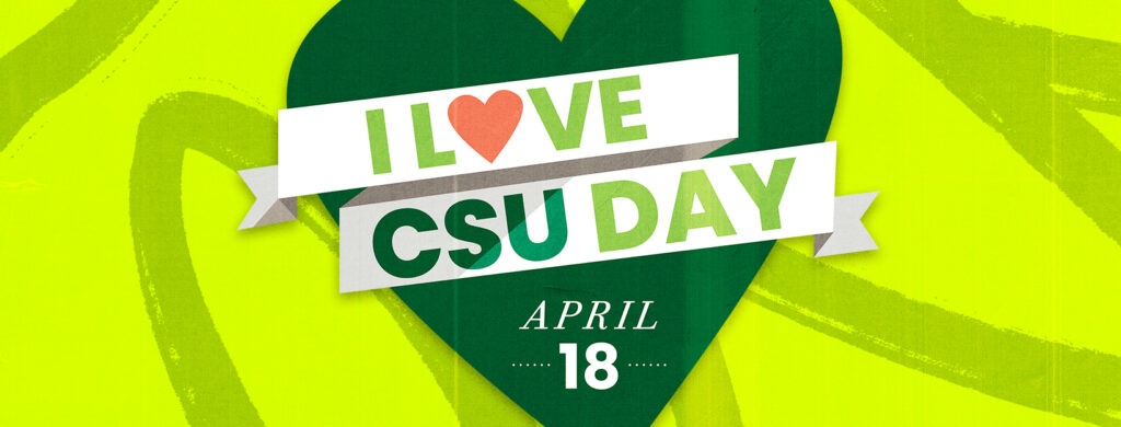 I Love CSU Day graphic