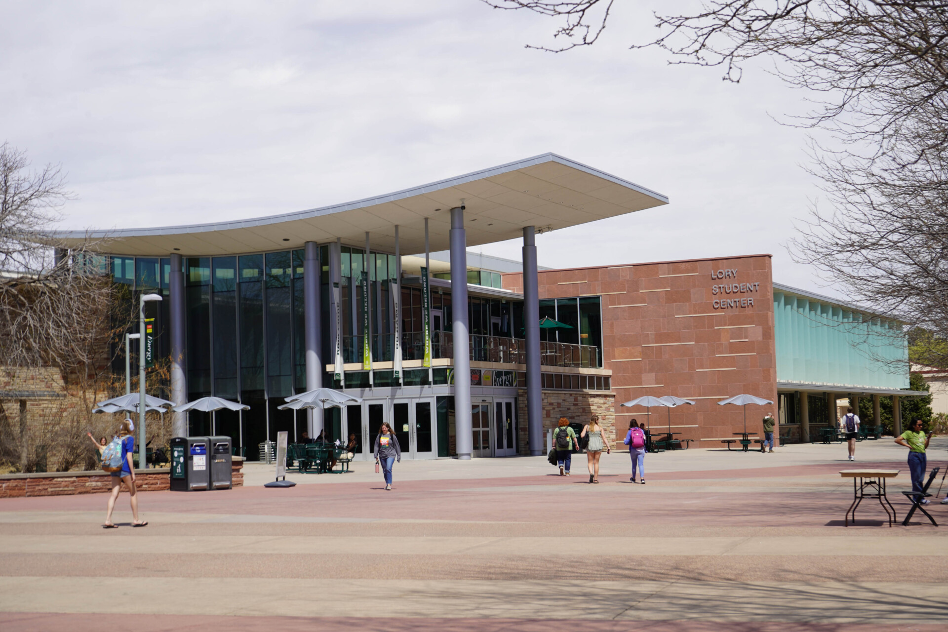 Exterior of the Lory Student Center