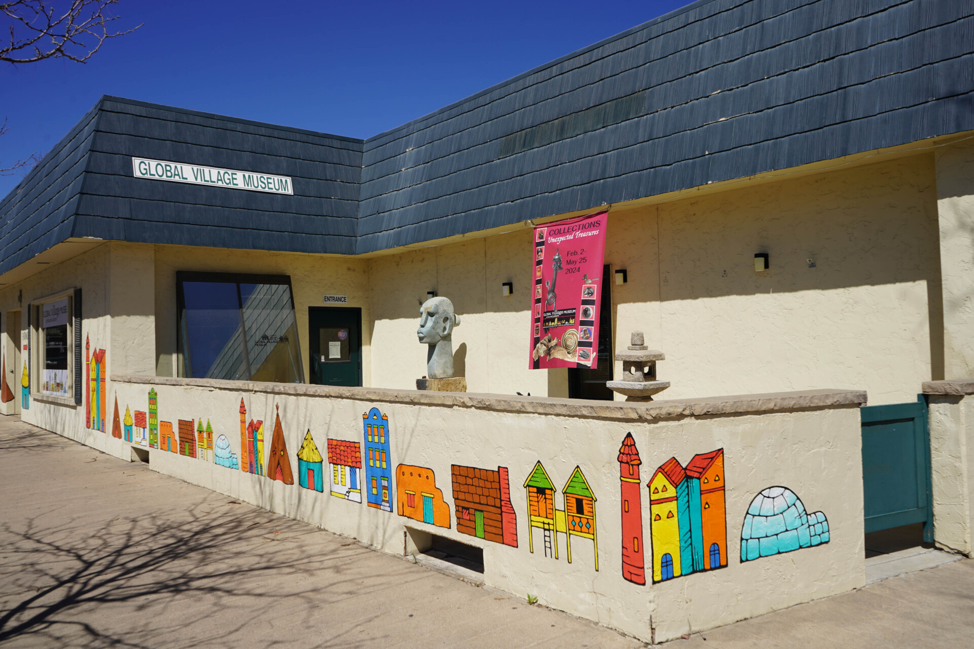 Exterior of the Global Village Museum of Arts and Culture