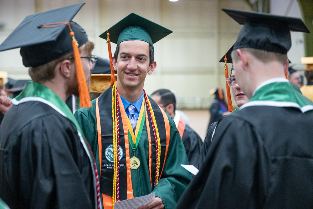 Walter Scott Jr. College of Engineering graduation