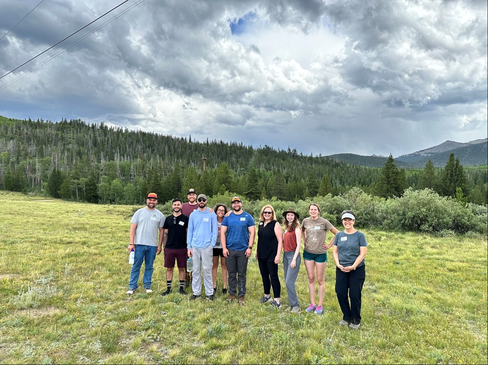 VPR research fellows cohort at the mountain campus